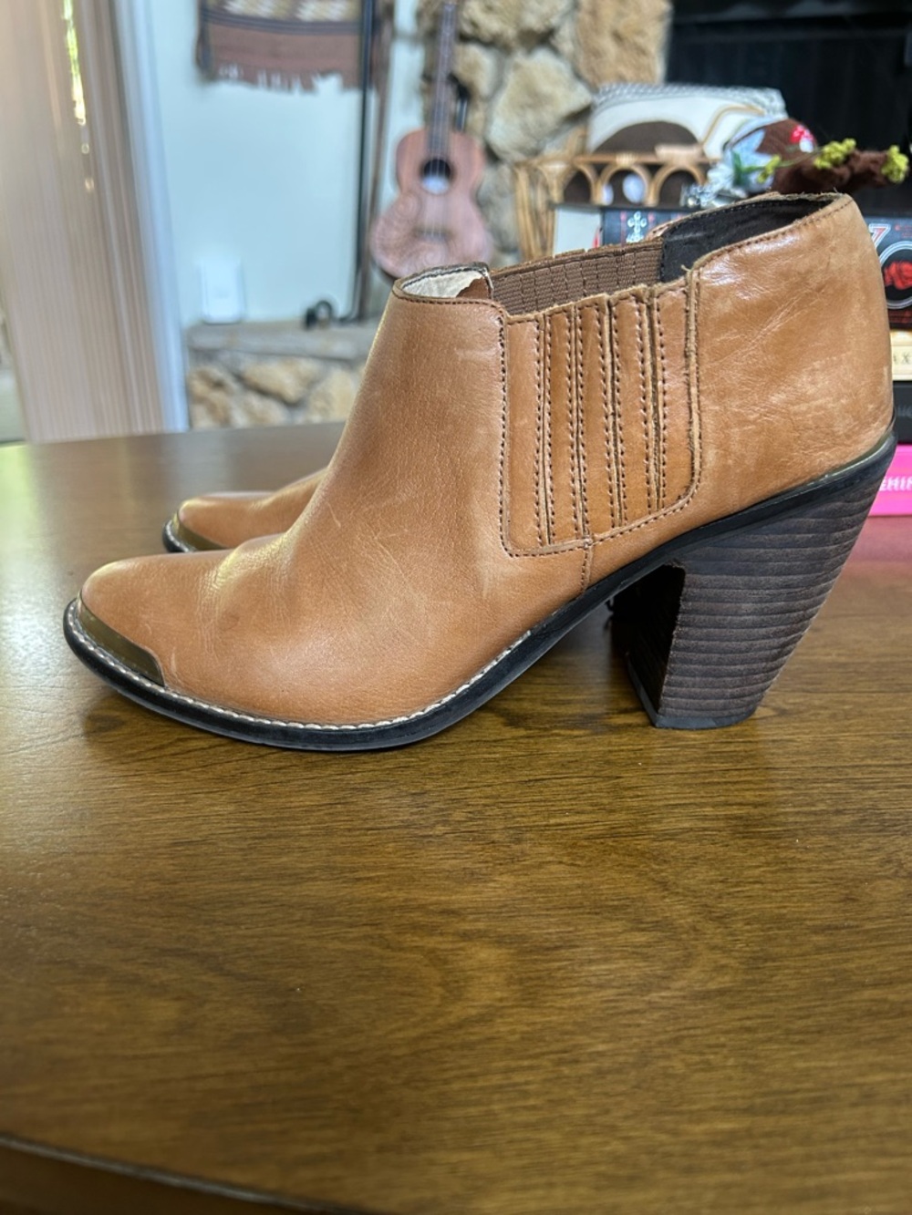 Dolce Vita - Leather Ankle Booties